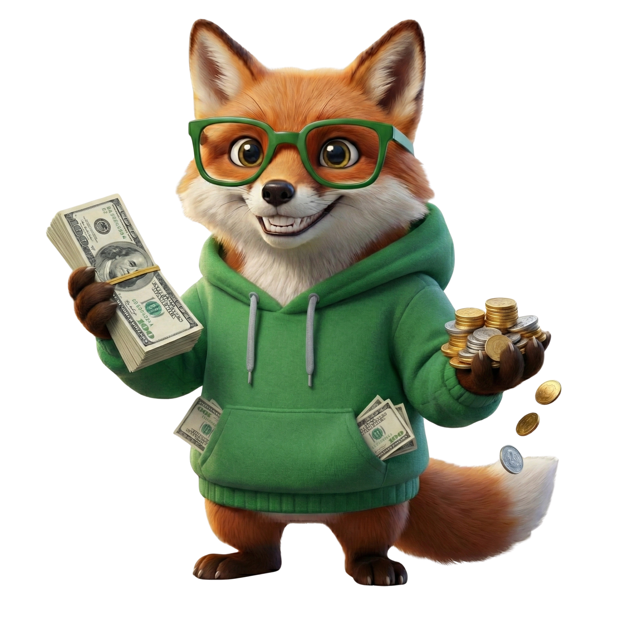 Foxy earning money